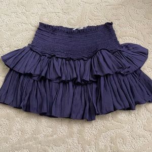 Purple Skirt with shorts